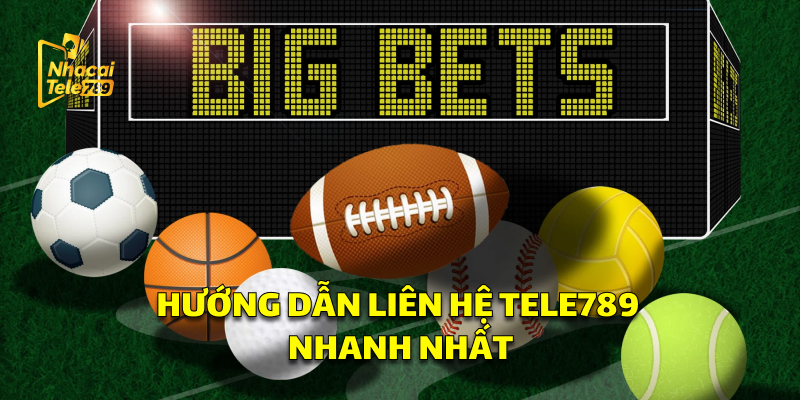 Hướng dẫn liên hệ Tele789 nhanh nhất với nhà cái 